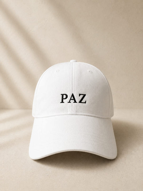 Gorra paz + Elegancia y serenidad